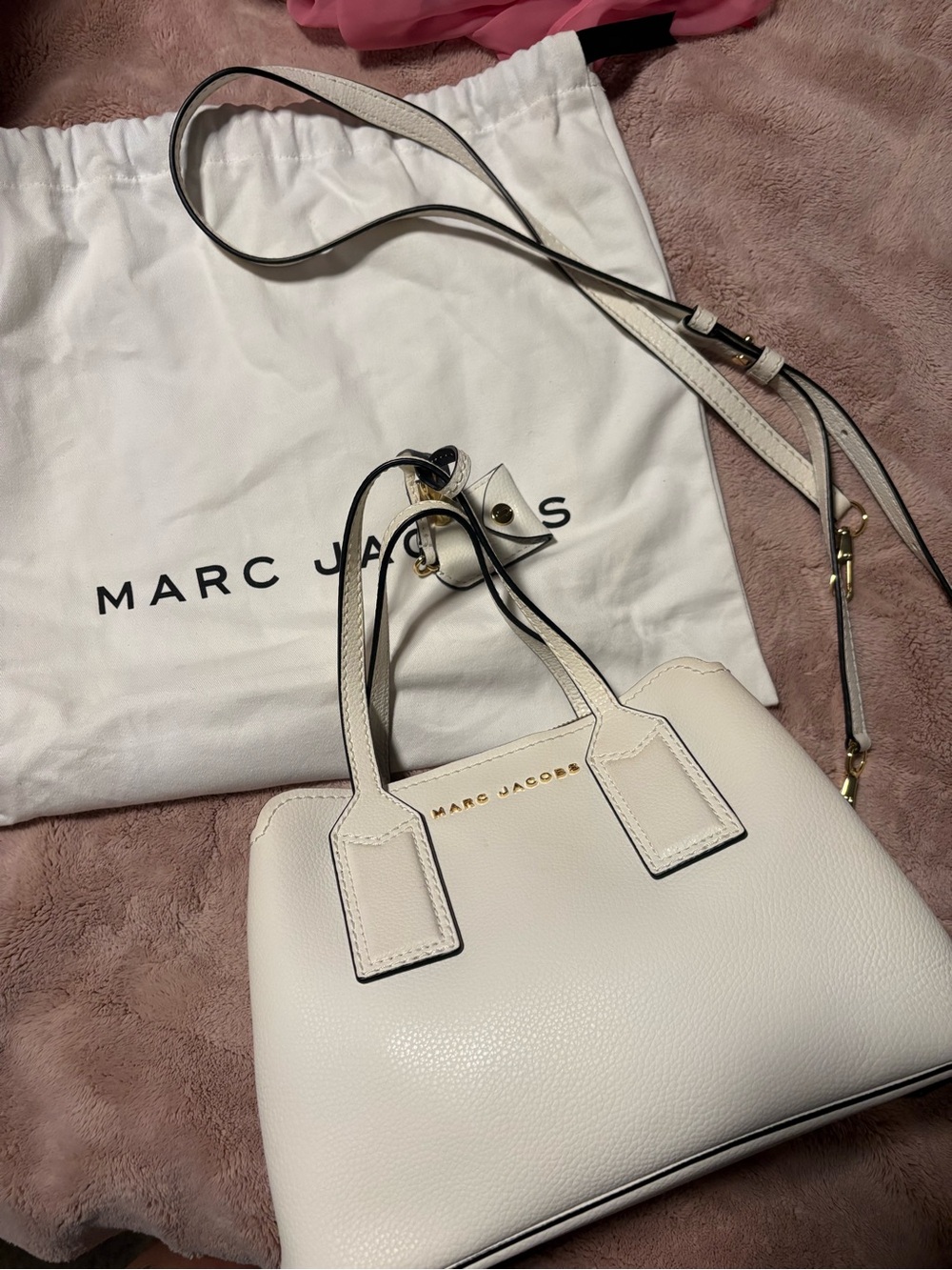 Marc Jacobs bag with Gold Hardware